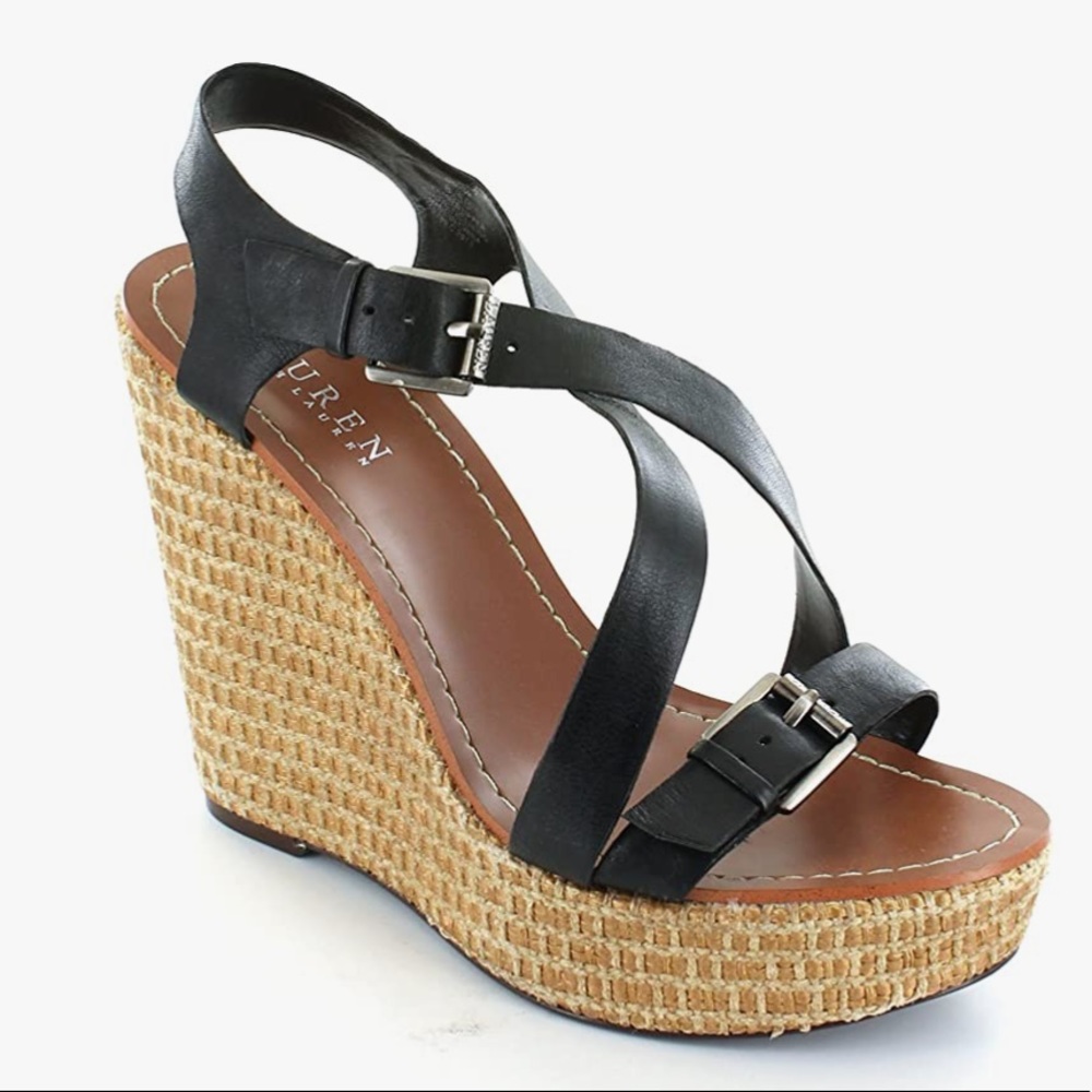 Ralph Lauren wedge heels